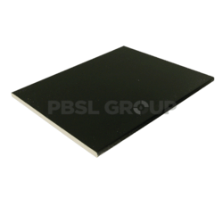 Black Woodgrain Plain Soffit Boards
