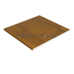 Golden Oak Woodgrain Hollow Soffit Boards