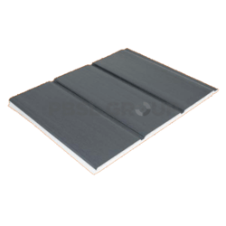 Anthracite Grey Woodgrain Hollow Soffit Boards
