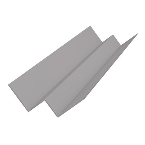 Tamlyn Grey Fibre Cement Cladding Aluminium Internal Corner - 3Mtr Granite