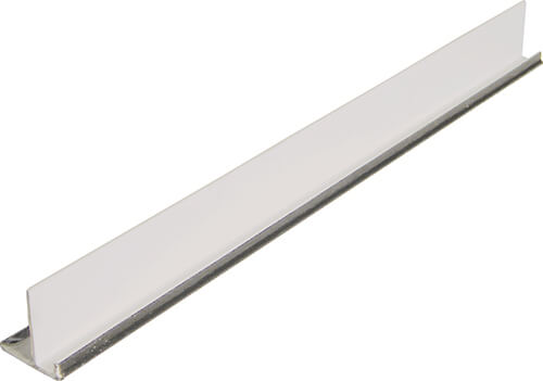 Floplast Anthracite/Grey Shiplap Cladding Starter Trim - 5Mtr Woodgrain