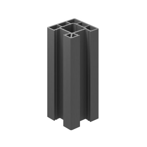 Ecoscape Clarity Composite Fencing Corner Post - 125Mm X 1940Mm Graphite