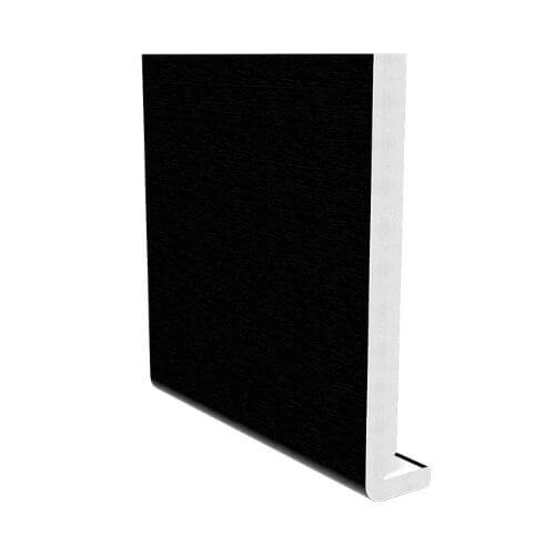 Freefoam Black 250Mm Ash Woodgrain Fascia Board - 18Mm X 5Mtr