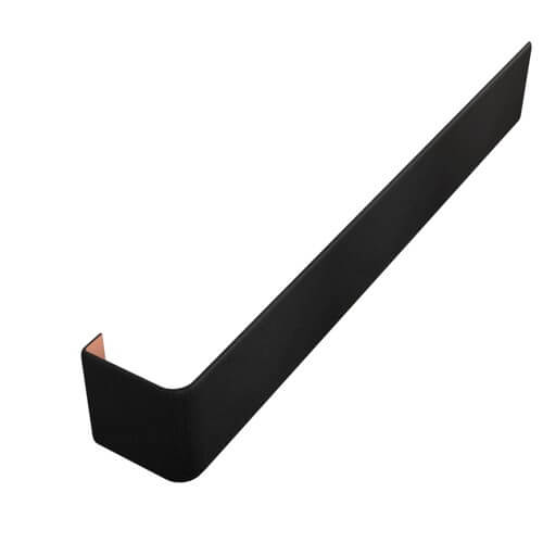 Black Ash Woodgrain Fascia Capping Board Joint - 300mm