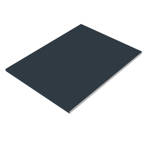Freefoam Anthracite/Grey 304Mm Woodgrain Soffit Board - 10Mm X 5Mtr