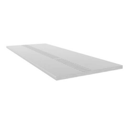 Freefoam White 100Mm Vented Soffit Board - 10Mm X 5Mtr