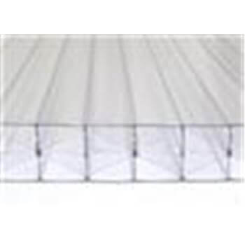PolyX Polycarbonate Sheet Multiwall - 35mm x 2100mm x 3.5mtr Clear