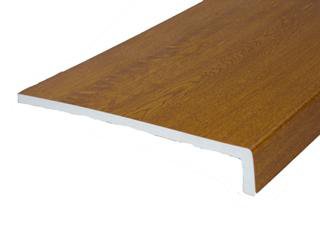 Pbsl Group Golden 225Mm Oak Fascia Capping Board - 9Mm X 5Mtr - Pack Of 2