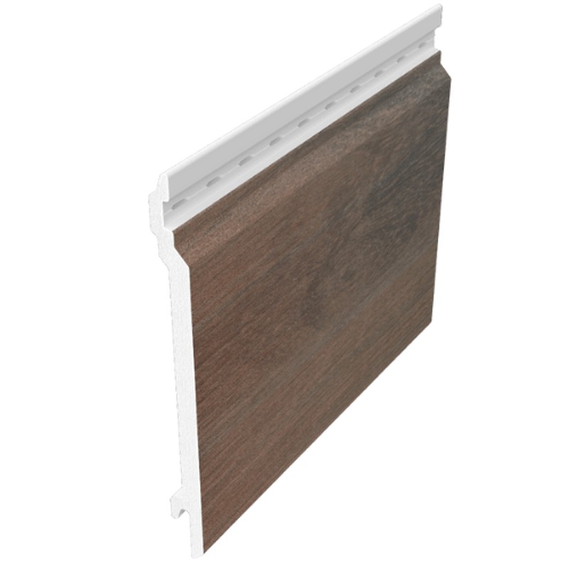 Naturale Wood Effect Cladding With V-Groove - 150mm x 5mtr Aged Padauk - Pack of 4