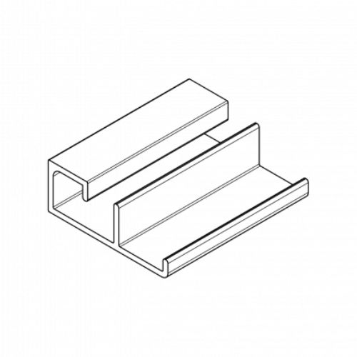 Knotwood Grey Aluminium Cladding Starter Trim - 5650Mm Ash