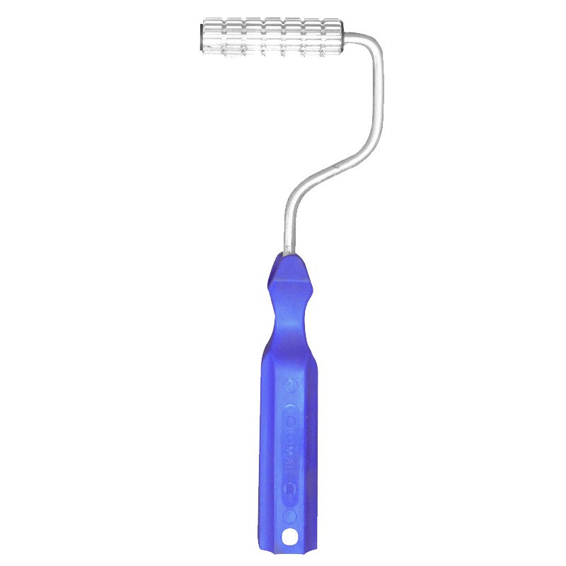 Ribbed Metal Roller/ Bubble Buster - 70mm x 21mm