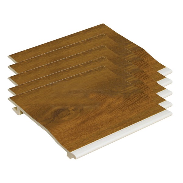 Pbsl Group Golden Shiplap Cladding - 150Mm X 5Mtr Oak - Pack Of 5