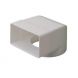 System 100 Rectangular Ventilation Duct Elbow With 100mm Spigot - 110mm x 54mm