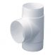 Easipipe Round Ventilation Duct Tee - 100mm