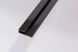 Storm Internal Cladding PVC Starter/Edge Trim U Channel - 2700mm Black - For Bathrooms/ Kitchens/ Ceilings