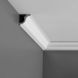 Cornice Moulding Axxent Collection - 2000mm x 55mm x 55mm Oxford Style White