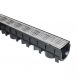 FloPlast Channel Drainage Grate Galvanised Steel Class A15 - 1mtr