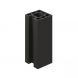 Clarity Composite Fencing End Post - 125mm x 1940mm Charcoal