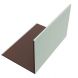 PVC Rigid Angle Trim - 100mm x 5mtr Agate Grey Woodgrain