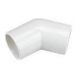 Overflow Bend - 135 Degree x 21.5mm White