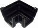 FloPlast Ogee Gutter External Angle - 90 Degree x 110mm x 80mm Black