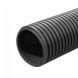 Twinwall Solid Pipe - 225mm (I.D.) x 3mtr Black