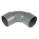 FloPlast Solvent Weld Waste Bend Swept - 92.5 Degree x 32mm Grey