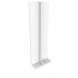 Flat Fascia Double Ended Joint Trim - 600mm White
