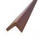 Standard Woodgrain / Grooved Composite Decking Corner Trim - 40mm x 36mm x 3600mm Redwood