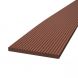 Standard Woodgrain / Grooved Composite Decking Side Cover Trim - 144mm x 12mm x 3660mm Redwood