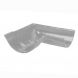 Cast Iron Beaded Half Round Gutter Right Hand Angle - 90 Degree x 150mm Primed