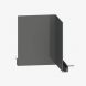 Aluminium Fascia J Profile Internal 90 Degree Corner - 150mm x 2mm Anthracite Grey