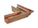 Copper Large Ogee Gutter External Corner - 135 Degree x 145mm