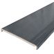 Replacement Fascia Box End - 404mm x 18mm x 1.25mtr Anthracite Grey Woodgrain