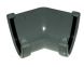 FloPlast Deepflow/ Hi-Cap Gutter Angle - 135 Degree x 115mm x 75mm Anthracite Grey