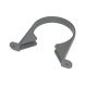Solvent Weld Soil Pipe Clip - 110mm Olive Grey