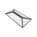 Stratus Roof Lantern - 1mtr x 2mtr - Contemporary - Anthracite Grey on White