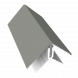 Natura Cladding Two-Part Aluminium Corner Trim - 5mtr For Grey Cedar - Pack of 2