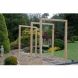 Wooden Garden Arch - Sleeper Arch - 2400mm x 1600mm x 95mm - Set of 3