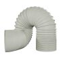 Monsoon Round Ventilation Duct Flexible PVC Hose - 100mm x 3mtr