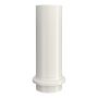 Lindab Aluminium Drain Shoe - 100mm White