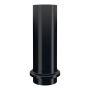 Lindab Aluminium Drain Shoe - 75mm Black