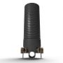 Inspection Chamber Set - 450mm Diameter x 2015mm Depth with 160mm Channel & 160mm & 110mm Inlets