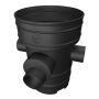 Catchpit Chamber Set - 450mm Diameter x 2370mm Height For 225mm Twinwall with 150mm Inlets