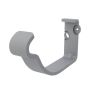 Lindab Aluminium Gutter Fascia Bracket - 125mm Silver Metallic
