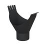 Lindab Aluminium Gutter Outlet 75mm - 125mm Anthracite Grey
