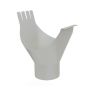 Lindab Aluminium Gutter Outlet 100mm - 150mm White