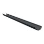 Lindab Half Round Aluminium Gutter - 150mm x 3mtr Anthracite Grey