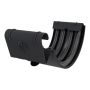 Lindab Aluminium Gutter Union with Rubber Seal - 125mm Anthracite Grey