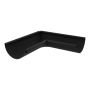 Lindab Aluminium Gutter Internal Angle 135 - 125mm Black